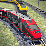 Cover Image of डाउनलोड ट्रेन रेसिंग यूरो सिम्युलेटर 3डी  APK