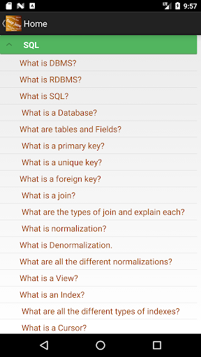 Android application Snap Java (Java Interview ques screenshort