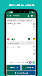 English to Spanish Translator app - Free