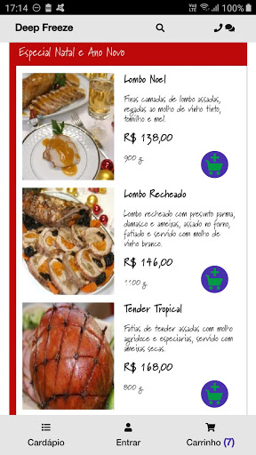 Android application DEEP FREEZE CONGELADOS ARTESAN screenshort