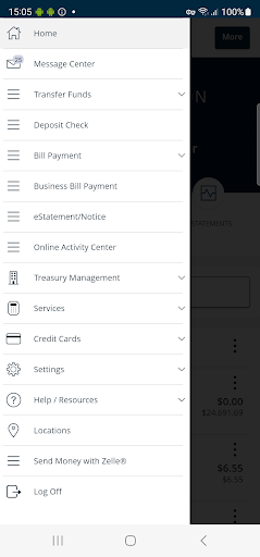 Jefferson Bank Mobile Screen 3