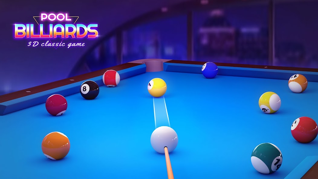 Classic Pool 3D v1.2.1 MOD APK (Unlocked All Cues) Download