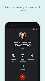 Google Voice Capture d'écran
