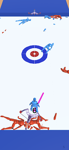 Android application Ragdoll Curling screenshort