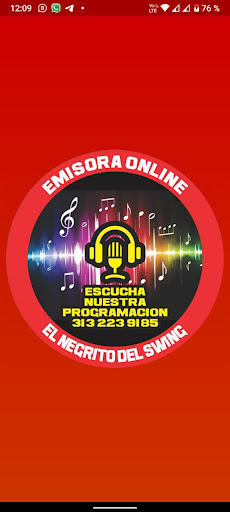 Android application El Negrito Del Swing screenshort