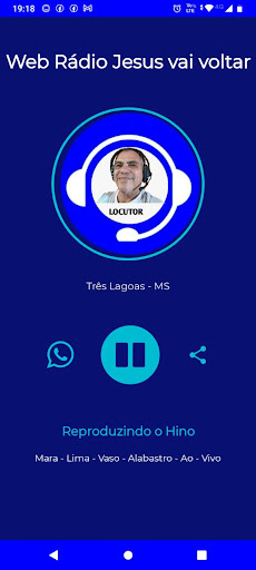 Web Rádio Jesus vai voltar Screen 2