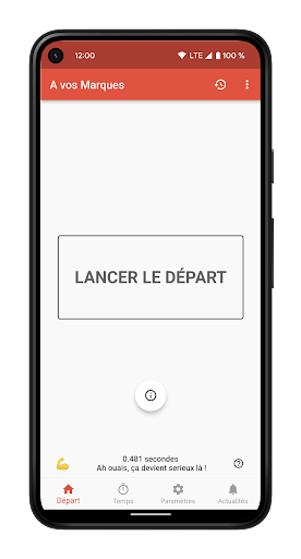 Aperçu de l'application