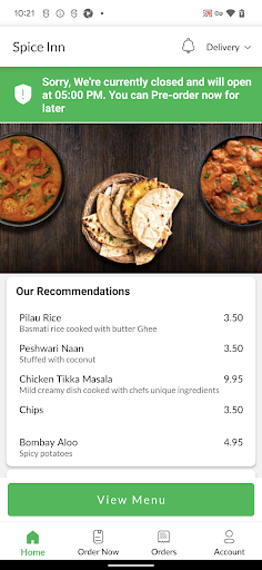 Spice Inn Screen 2