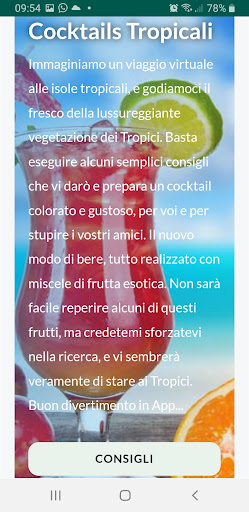 Cocktails Tropicali Screen 2