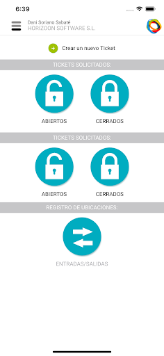 Android application Horizoon screenshort