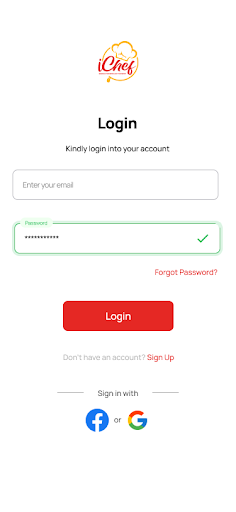 iChef Customer Screen 3