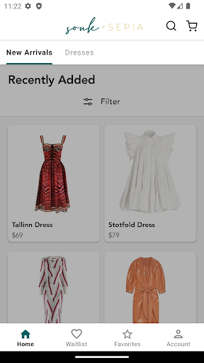 Android application souk + SEPIA screenshort