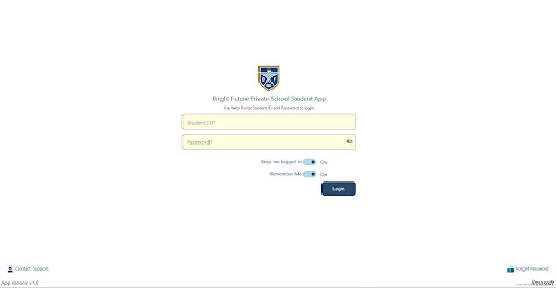 Bright Future Private School S Screen 3