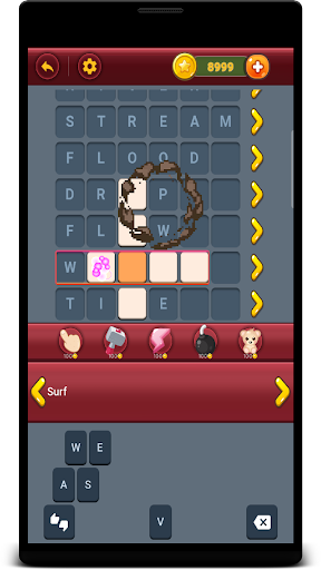 Android application Crossle: Crossword Puzzle Mix screenshort