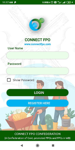 Android application ConnectFPO- WB screenshort