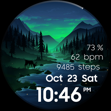 Forest Ambient - seasonal art screenshot 13