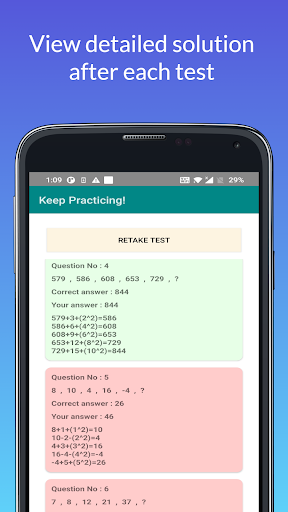 Number Series Screen 3