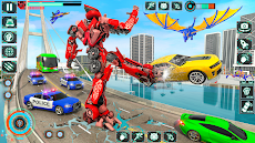 Dragon Robot Police Car Gamesのおすすめ画像1
