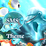 Cover Image of Скачать Тема морской рыбы GO SMS Pro  APK