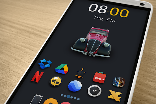 Darko - Icon Pack - Personalization - apps