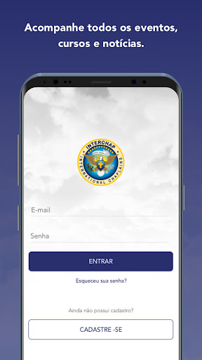 Android application INTERNATIONAL CHAPLAINS screenshort