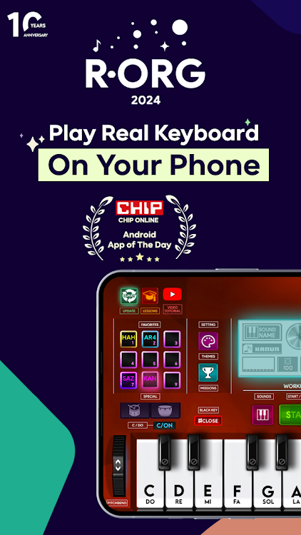 R-ORG 2024: Play Real Keyboard - 1.0.62 - (Android)