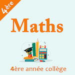 Cover Image of Download cours de maths 4ème  APK