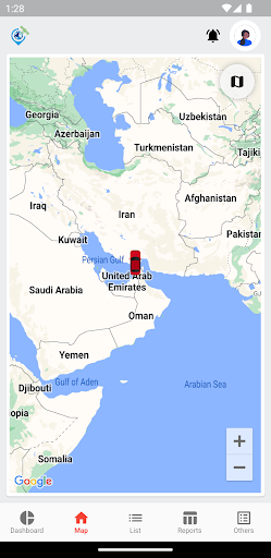 Android application LIVE GPS screenshort