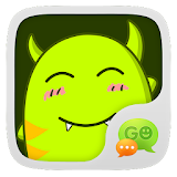 FREE-GO SMS GREEN MOMO STICKER icon