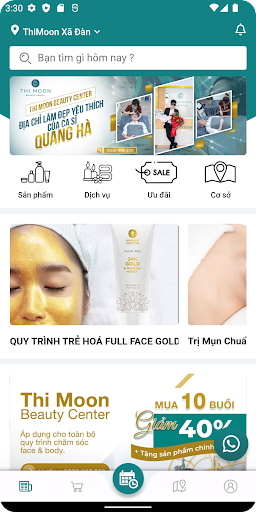 Android application ThiMoon Xã Đàn screenshort