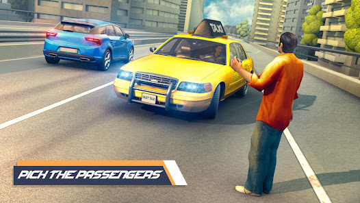 US City Taxi Games - Car Games  screenshots 1