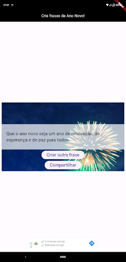 Frases de Ano Novo Screen 3