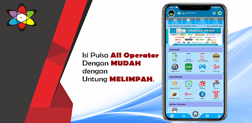 Android application AGM Pulsa screenshort