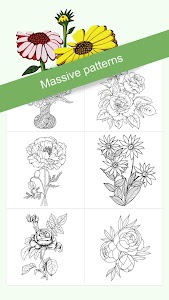 Flowers Coloring Books Unknown