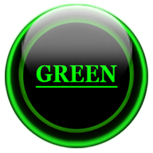 Green Glass Orb Icon Pack  Icon
