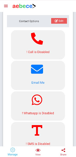 Aebece - Business Card Creator Screenshot 3 - AppWisp.com