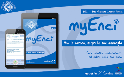 Android application myEnci screenshort