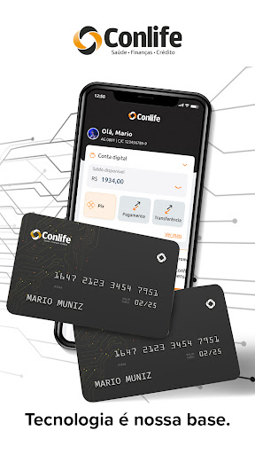 Android application Conlife screenshort