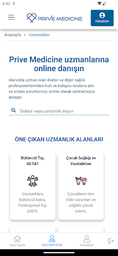 Prive Medicine Screen 2
