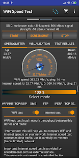 Internet Speed Test - Geschwindigkeitstest Wifi Screenshot