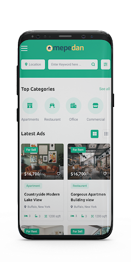 Android application Mepedan - Properties in Ghana screenshort