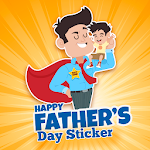Cover Image of Descargar Father day - sticker, image 2.0 APK