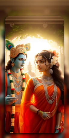 Lord Krishna AI Wallpaperのおすすめ画像4