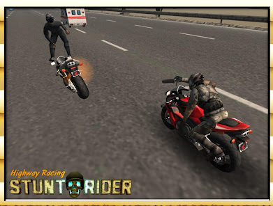 VR Highway Bike Attack Race  screenshots 16