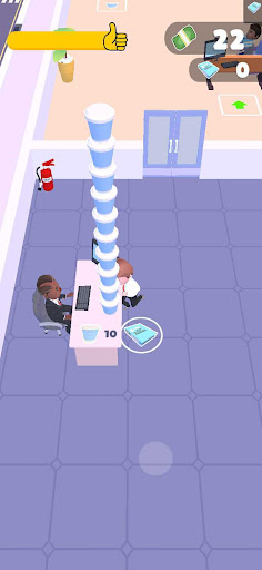 Android application Stonks Office Game screenshort