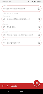 Offline Password Manager+:Cloud Backup & Biometric Screenshot
