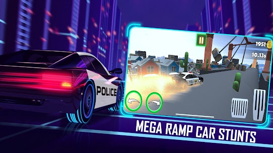 Police Car Stunt  Mega Ramp GT Racing 2020 Apk Download 2022 1