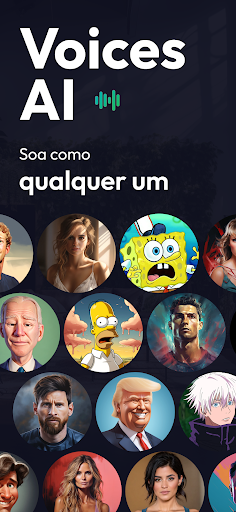 Visualização do aplicativo