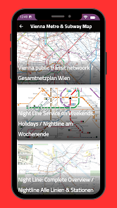 Screenshot 3 Mapa del metro de Viena 2023 android