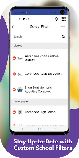 Coronado Unified School Distri Screen 2